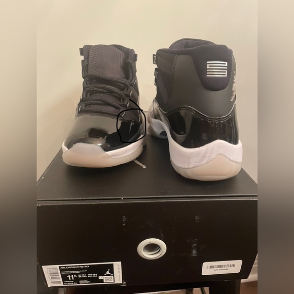 Jordan 11 Retro Jubilee 25th Anniversary Size US Men’s 11.5 - Picture 6 of 10